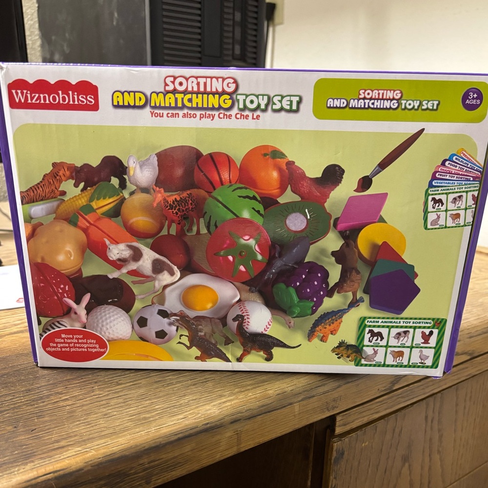 Sorting and Matching Toy Set - Multicolor